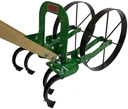 Hoss High Arch Wheel Hoe - Side View