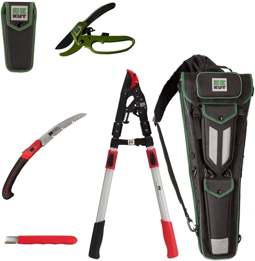 Alt Text for EZ Kut G2 Fully Loaded Sling Pak with Gardening Tools