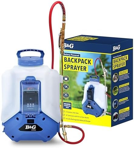B&G Battery-Powered Backpack Sprayer with Extenda-Ban Valve
