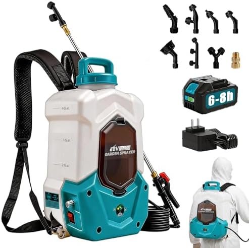 Alt Text for image 1: Battery Powered Backpack Sprayer with ergonomic design and durable construction